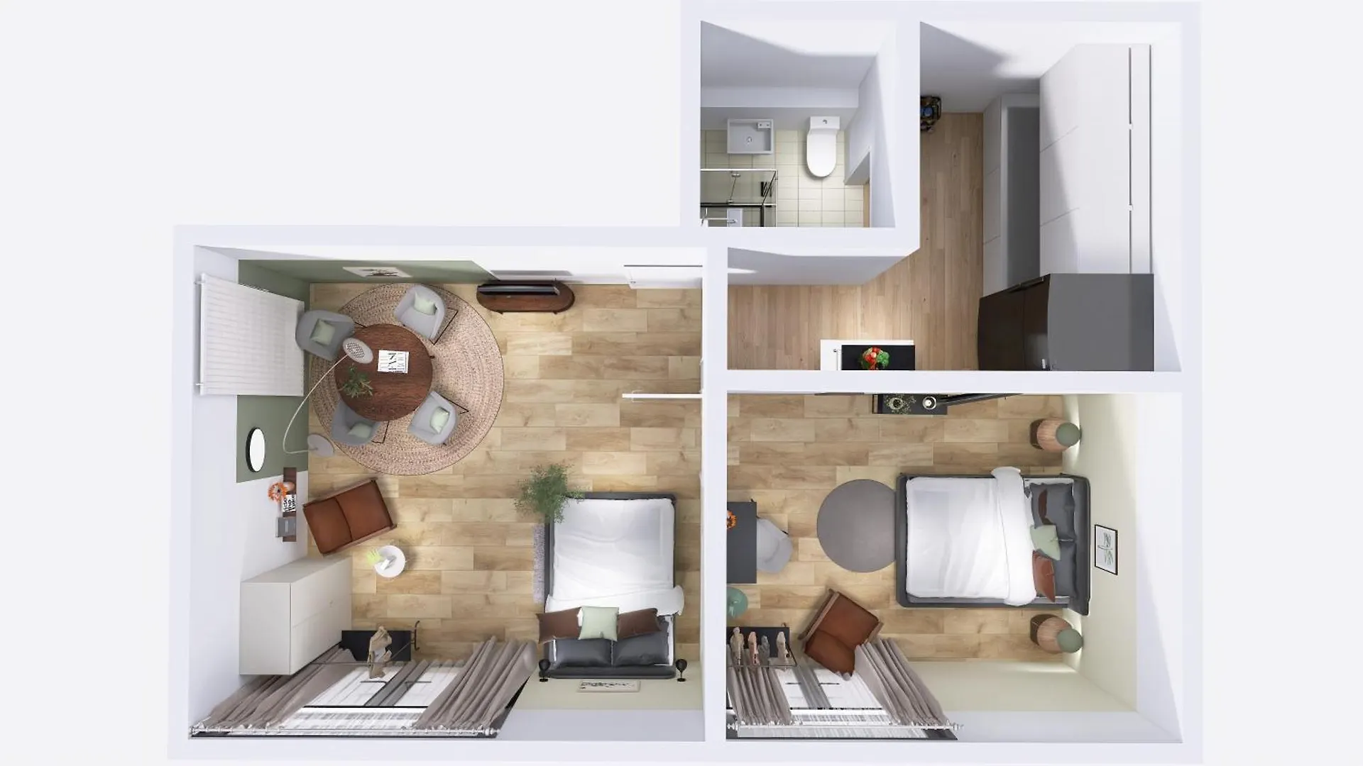 아파트 Homely Berlin - New Build , Near River , Main Station , Family & Business